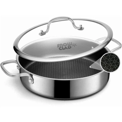 304 Wok από ανοξείδωτο χάλυβα